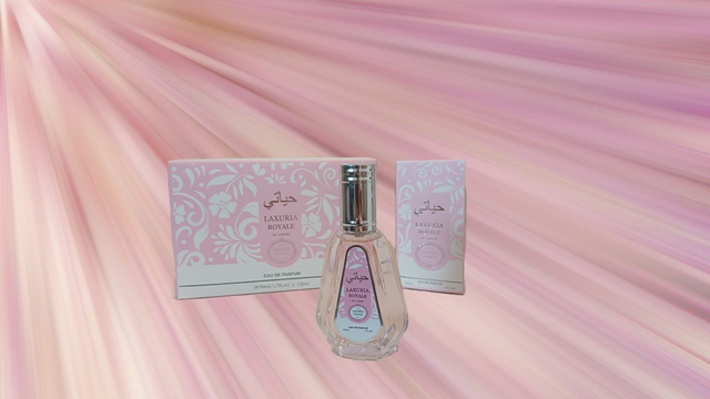 eau de parfum Laxuria royale by luxury rose 50ml Édition Pink