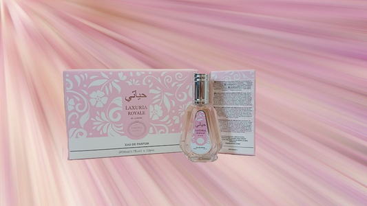 eau de parfum Laxuria royale by luxury rose 50ml Édition Pink