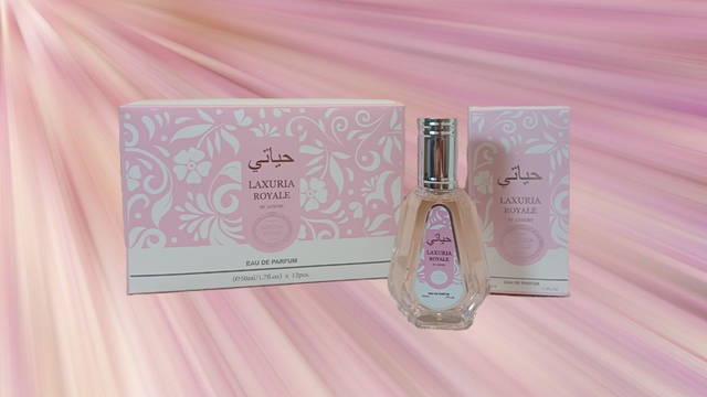 eau de parfum Laxuria royale by luxury rose 50ml Édition Pink